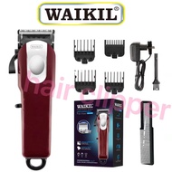 WAIKIL ของแท้ 100% WL -6066 ปกป้องขอบ ตัดดี ไม่มีเสียงรบกวน ทนทาน วัสดุอย่างดี เล็มเครา ตัดผม สำหรับ