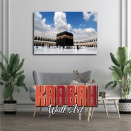 ULTIMATE SIGNATURE FRAME GAMBAR KAABAH| PINTU KAABAH KISWAH UNTUK HIASAN DINDING|CANVAS PRINTING MEL