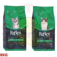 REFLEX Plus 8KG Dry Cat Food/ Makanan Kucing/ Pet Food
