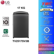 LG 17kg Top Load Washing Machine TV2517SV3B Inverter with Intelligent Fabric Care Mesin Basuh