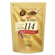 UCC The Blend 114 Instant Black Coffee ยูซีซี เดอะ เบลนด์ 114 กาแฟสำเร็จรูป 180g.