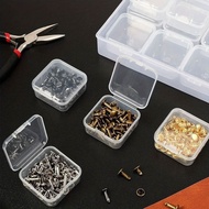 【5.5cm Square Box】PP Square Storage Box, Mini PP Plastic Box, Components Storage Box, Transparent De
