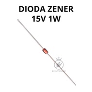 Zener Diode 15V 1W | Stable Voltage Divider Components