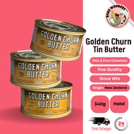 Golden Churn Pure Butter Tin/ Golden Churn Tinned Butter/ Golden Churn Salted Butter/ Mentega/ 纯牛油 (340g)