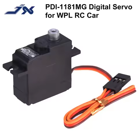 JX Servo PDI-1181MG 18g 3.5KG Digital Servo Metal Gear for WLtoys 144001 WPL RC Car B1/16 B24 C14 C2