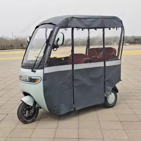 P30 Electric Tricycle Rain Curtain Shed Windproof Thickened All-in-one Shed Car Curtain Shed Canopy