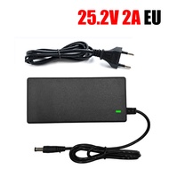 25.2V 2A Li-ion Battery Charger Suitable for 6S 21.6V 22.2V Li-ion Battery Packs Segway Ninebot ZING