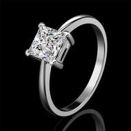 Nice Moissanite /Engagement Ring For Women Silver/ Moissanite Ring Real Stering Silver 925/ Engagement Ring For Women 18k Pawnable/ Wedding Ring 18k Pure Gold Pawnable/ Diamond Ring For Women