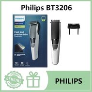 Philips BT3206 Cordless Beard Trimmer Series 3000 Beard Stubble Shaver[Opened Box,New Product]
