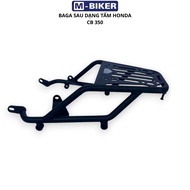 [Genuine] honda cb350 rear bag, high quality powder coated cb350 box bag, black.