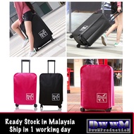 <Malaysia Stock> Waterproof Luggage Cover protector Nylon Anti-Scratch Durable Luggage Belt Lock pas
