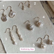 14K Gold Plated Freshwater Pearl Earrings