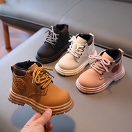 COD [Ready Stock] Children's Martin Boots Autumn and Winter New Children's Shoes Girls Baby Boots Small Yellow Boots Boys Casual Short Boots