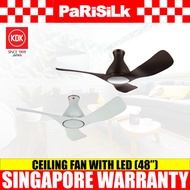 (FREE INSTALLATION) KDK E48GP Ceiling Fan with LED (48inch)