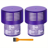2 Pack Replacement V10 Filters for Dyson V10 Cyclone Series V10 Animal V10 Absolute V10 Total Clean 