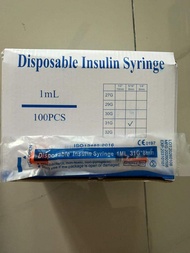 Disposable Insulin Syringe 1ml 31G 8mm