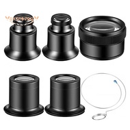 Jeweler Watch Magnifier Tool 5X 10X 15X 20X 30X For Eye Magnifier Lens