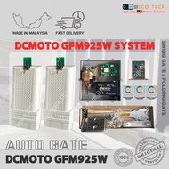 DCMOTO GFM 925W AUTO GATE SYSTEM FULL SET READY STOCK- Hybrid universal DCMOTO auto gate system for 