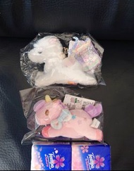雙子星 獨角獸 飛馬 公仔掛飾 (下行 獨角獸~ 已售) Sanrio Little Twin Stars Unicorn