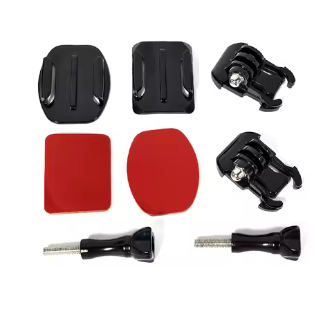 Curved Flat Adhesive Sticker Base Mount Suitable for Gopro Hero 13 12 11 10 9 8 7 6 Insta360 X5 X4 X