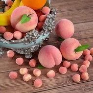 FR-28 Fake Fruit Miniature Peach 3 Cm.