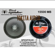 Speaker Black Spider 15 Inci 15500 Mb Blackspider 15500Mb Komponen