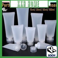 Plastic Bottle Travel Bottle Refill Bottle Flip Cap Bottle Travel Bottle Set Transparent Bottle