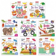 MILES KELLY 100+ First Words 8 Books Set