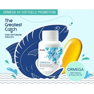 Elken Ormega Fish Oil For heart and cholesterol (20 / 45 softgels) - NEW