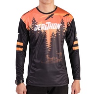 Jerjhon Unisex Long Sleeve Cycling Jersey - MTB tushdan