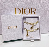 ⭐️Dior Beauty⭐️金色鏈條CD星星吊飾手機繩 手鏈 包掛
