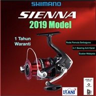 19 Shimano Sienna FG Series Reel 100% Original Imported 500/1000/2000/2500/C3000/4000 Spinning Reel