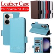 For Realme P3 Ultra 2025 Flip Leather Phone Case For Realme P3 Ultra P3Ultra P 3 RealmeP3 Ultra Real