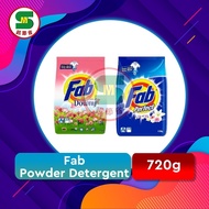FAB Detergent Powder [Regular/Downy] 720g