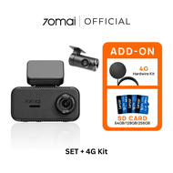 [2026 NEW] 70mai A810 Lite Dashcam 4K Resolution + HDR | 4G Connectivity | Supercapacitor | Built-in