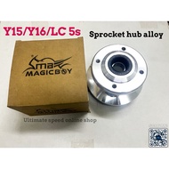Y15 sprocket Hub Alloy / Y16 Lc 5S Alloy hub sprocket Magic boy sprocket hub Y15