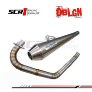 KEEWAY CR152 CAFERACER 152 ROAD CAPTAINknalpot