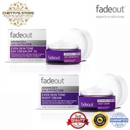Fade Out Fadeout Advanced+ Age Protection Whitening Day Cream SPF25 / Age Protection Whitening Night