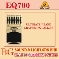 BEHRINGER EQ700 / EQ-700 ULTIMATE 7 BAND GRAPHIC EQUALIZER