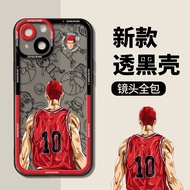 Foreign Trade Slam Dunk Anime Phone Case Suitable for Apple 17pm Summer Phone Case iphone14 Soft Cas