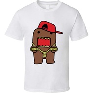 Customized Short Sleeve Sport Oversize Domo Kun Bling T Shirt