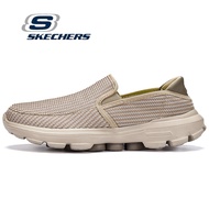 SKECHERS_Go walk 4 - รองเท้ากีฬาผู้ชาย Sparrow รองเท้าลำลองผู้ชาย รองเท้าเดินนุ่ม