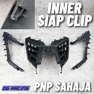 (SIAP CLIP) LC135 V8 INNER COVER Tengah Custom/ LC135 V8 H INNER COVER/ Exciter lcv8 inner cover cus