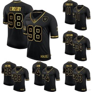 Las Vegas Raiders NFL Football Jersey Crosby Waller Carr Jackson Ruggs Jacobs Tshirt Pay Tribute Jersey Tee