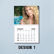 Taylor Swift 2026 Magnetic 4R Size Calendar (4x6 Inches)