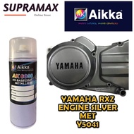 [Cover Engine Paint Yamaha RXZ Engine Silver Met Y5041] AIKKA Cover Engine Paint Tahan Panas DIY Cat
