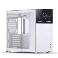Jonsbo D41 SCREEN Mesh STD WHITE BLACK ATX เคส สุดหรู มีหน้าจอ LCD