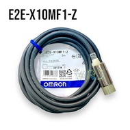 Sensor E2E-X10ME1 E2E-X10MF1-Z 2m เซนเซอร์จับโลหะ ขนาดเกลียว 18mm