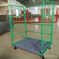 【TikTok】#Table Trolley Manufacturers Produce Plastic Bottom Plate Turnover Cage Car Mute Tool Trolley Folding Table Trol