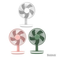 [Bilibili1] Table Fan Personal Fan with Night Lamp USB Battery Powered for Dormitories